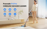 45KPa Strong Suction Power Wireless LED Touch Display 60 Minutes Of Battery Life Home Lightweight Handheld Pet Hair Vacuum Cleaner