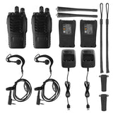 2 X Baofeng BF-888S Walkie Talkies Two Way Radio UHF 16CH 400-470MHZ Long Range