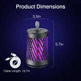 Rechargeable Mosquito Killer Lamp Bug Zapper With Night Light