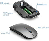 Wireless Keyboard And Ergonomic Mouse Set